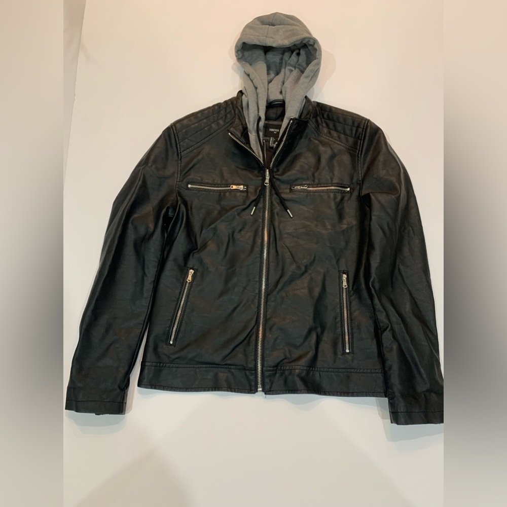 Forever 21 Mens Hooded Jacket